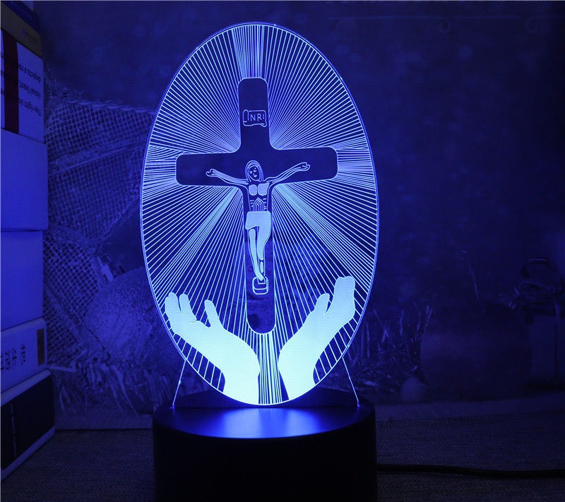 Easter Acrylic LED Stand Floating Light