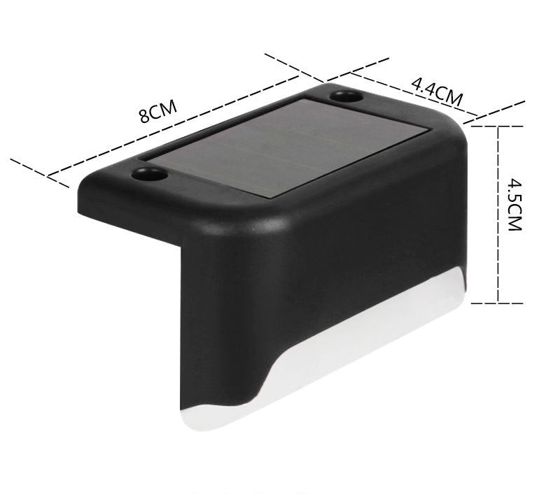 Step/Wall Waterproof Solar Light (Pack of 4)