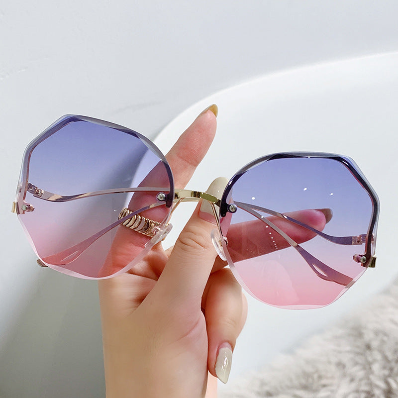 Borderless Female Sunglasses