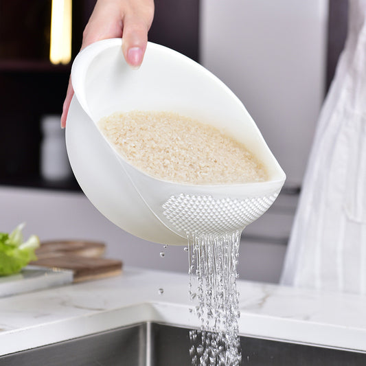 Efficient Rice Washer-Drainer Pot