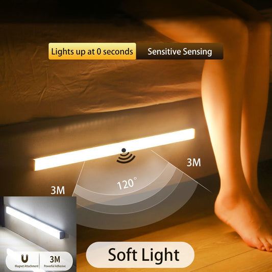 Motion Sensor Smart Induction Wireless Rechargeable LED Light