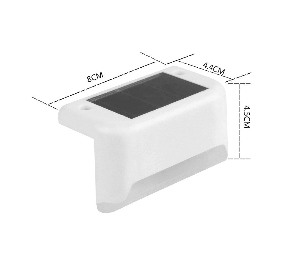 Step/Wall Waterproof Solar Light (Pack of 4)